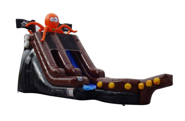 15 Pirate Cove Inflatable Slide Wet/Dry