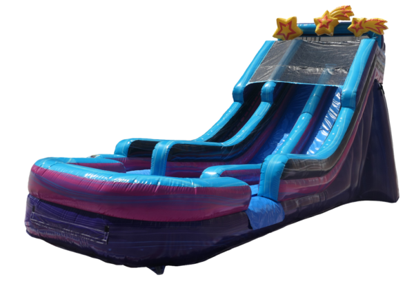 18 Galaxy Voyager Inflatable Dual Slide Wet/Dry