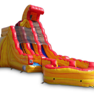 20 Fire Curve Inflatable Dual Slide Wet/Dry