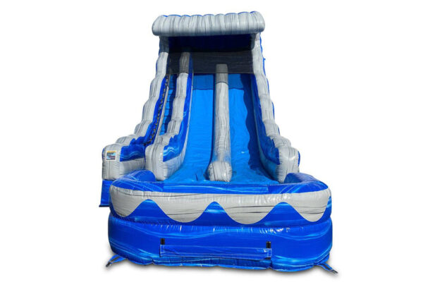 20 Ocean Wave Inflatable Dual Slide Wet/Dry