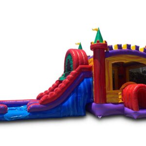 5in1 Castle Combo Dual Lane Wet/Dry